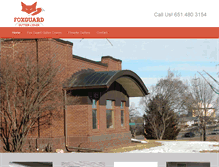 Tablet Screenshot of fox-guard.com